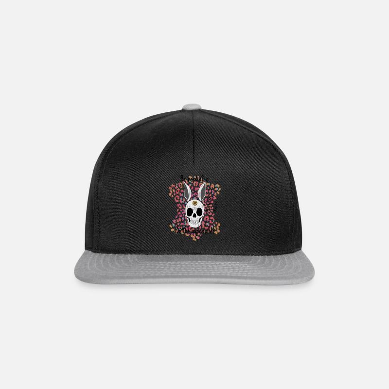 punk not 01 - Snapback Cap - black/grey
