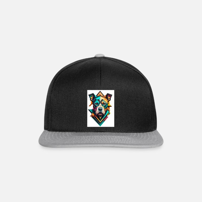 Pitbull bright - Snapback Cap - Schwarz/Grau