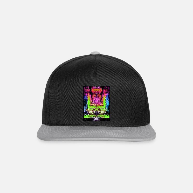 "Line3.2" Black Edition by Marco Eckenbrecht - Snapback Cap - Schwarz/Grau
