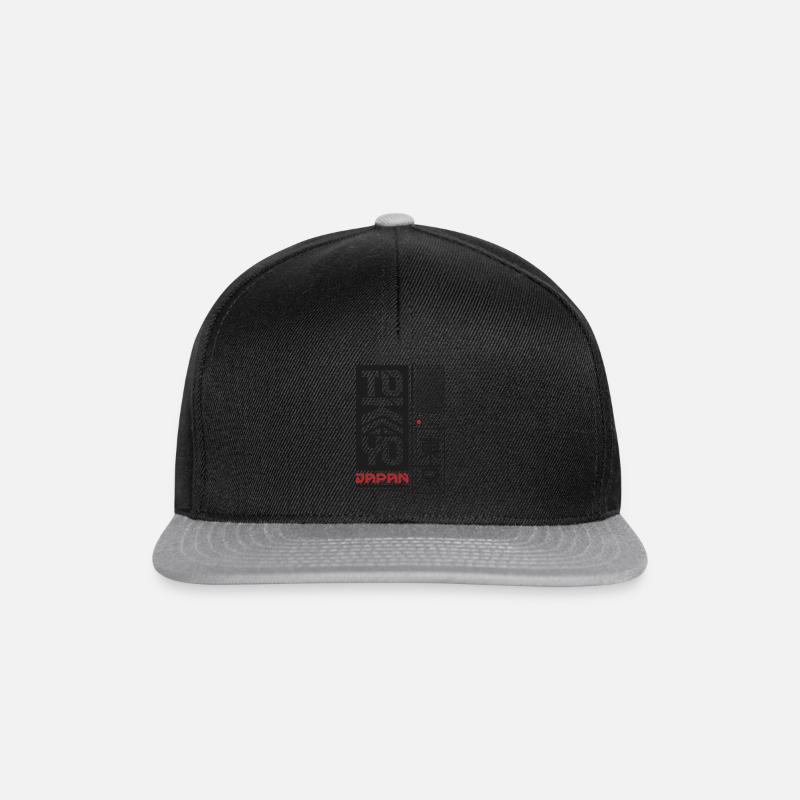 tokyo japan - Snapback Cap - Schwarz/Grau