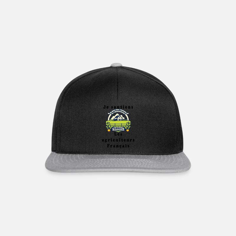 Farmer Support #7 - Snapback Cap - black/grey