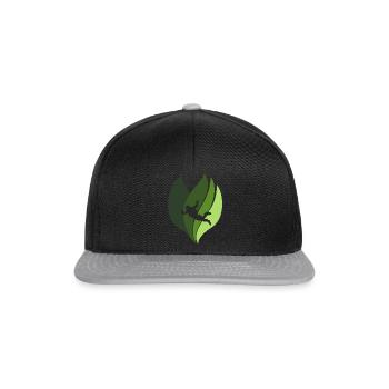 Parachutisme Adrénaline Base Jump - Casquette snapback - noir/gris - Devant
