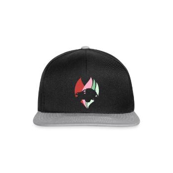 Auto Motorsport Rennauto - Snapback Cap - Schwarz/Grau - Vorne