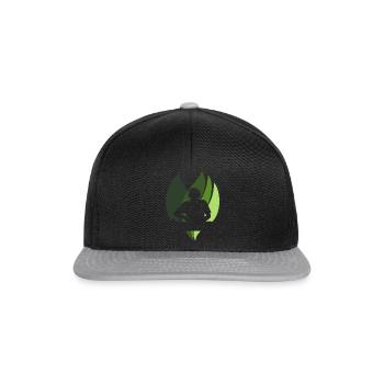 DJ Djing Trance - Casquette snapback - noir/gris - Devant