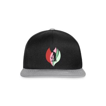 Jardin de fleurs Jardinage - Casquette snapback - noir/gris - Devant