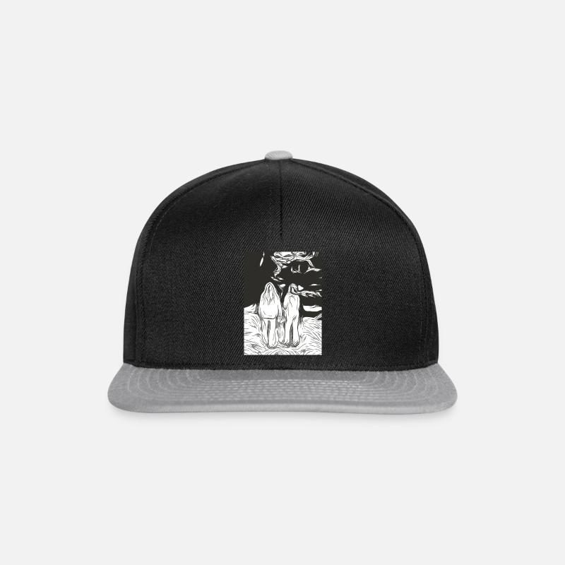 Wir und das Unbekannte - Snapback Cap - Schwarz/Grau