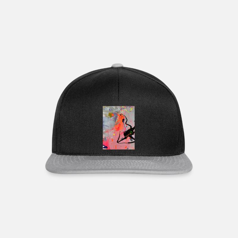 IphigenieArt#3 - Snapback Cap - Schwarz/Grau