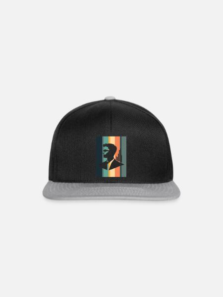 Statistik Forschung Wissenschaft - Snapback Cap - Schwarz/Grau