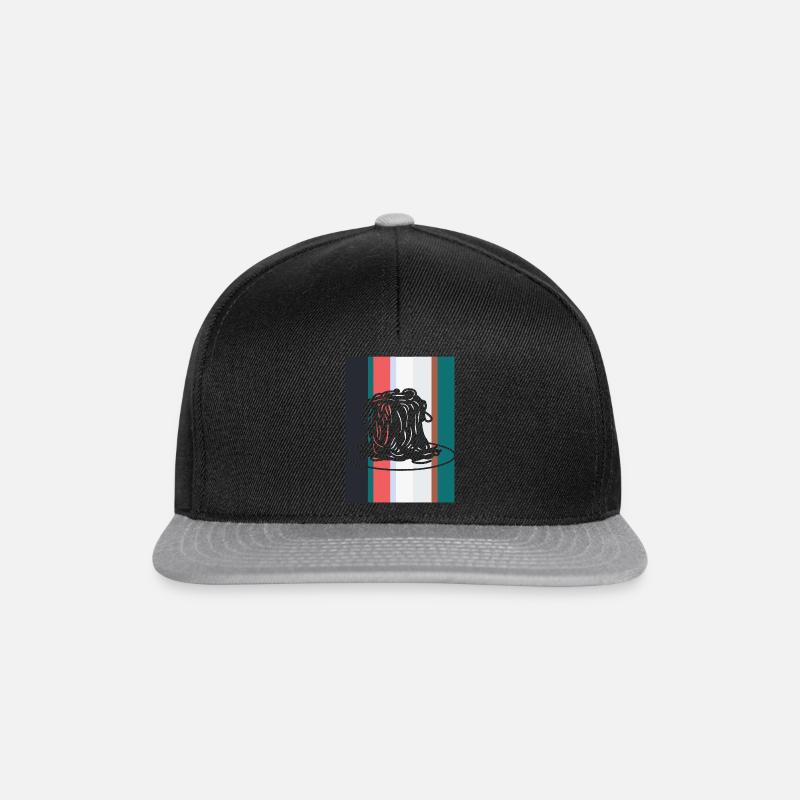 Pasta Pasta - Snapback Cap - black/grey