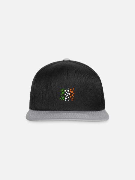 Ireland Irland - Snapback Cap - Schwarz/Grau