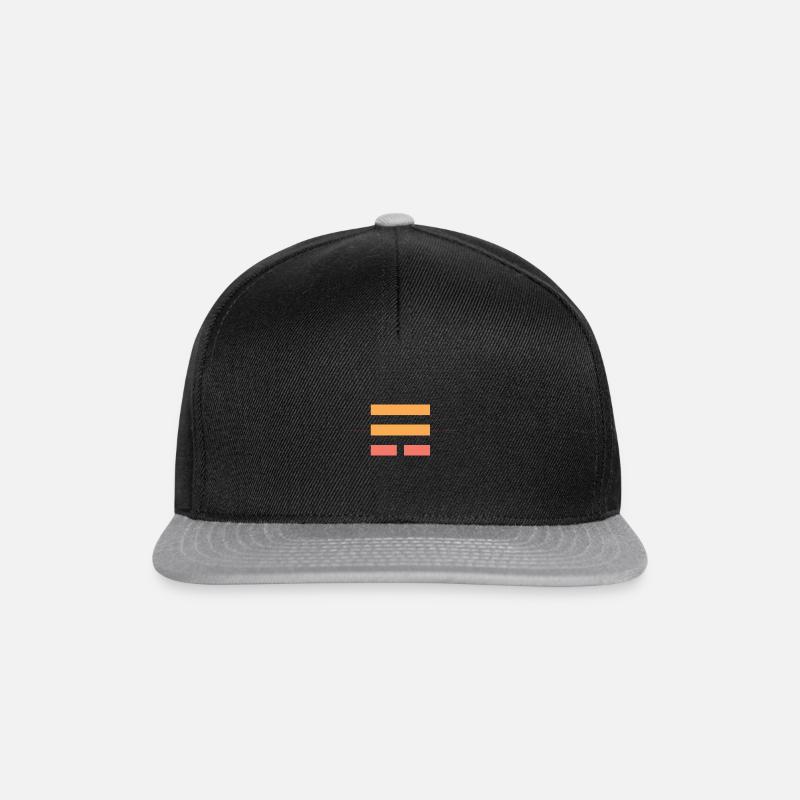 Wind mango and tomato modern and stylish - Casquette snapback - noir/gris