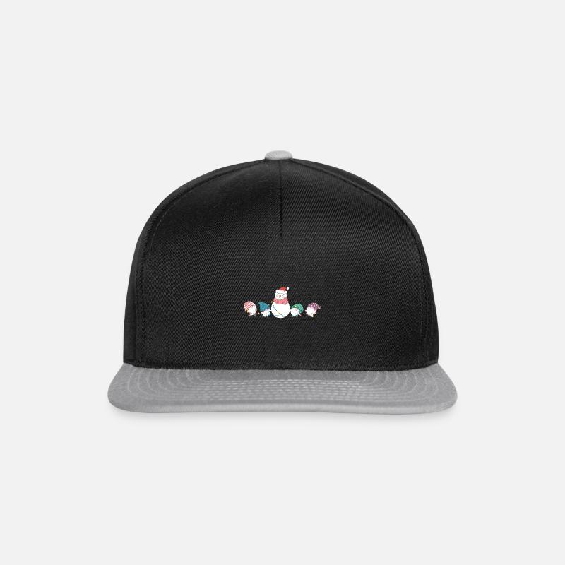 gnomes - Snapback Cap - black/grey