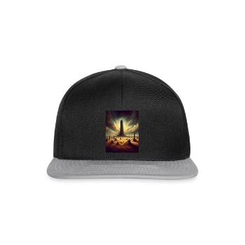 La Tour Sombre - Un décor désertique - Casquette snapback - noir/gris - Devant