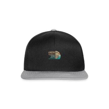 Vintage Planetary Science Astronomy For A Planet - Snapback Cap - black/grey - Front