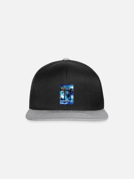 Redondo Beach Weihnachten Familienurlaub Souvenir - Snapback Cap - Schwarz/Grau