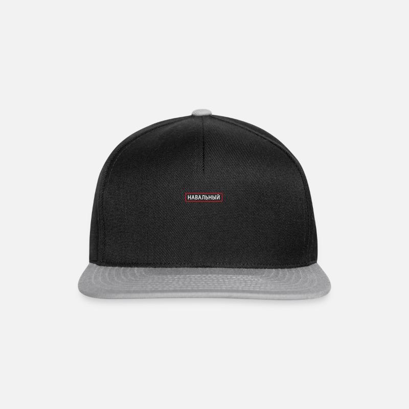 Alexei Nawalny - Snapback Cap - Schwarz/Grau