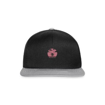 Drôle de slogan échangiste Marchandise - Casquette snapback - noir/gris - Devant