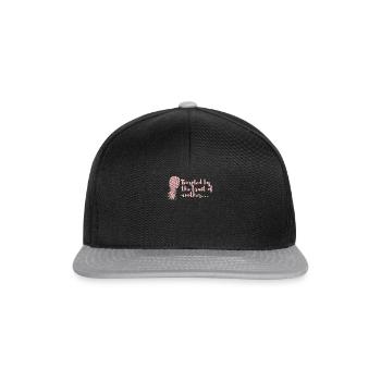 Drôle de slogan échangiste Marchandise - Casquette snapback - noir/gris - Devant
