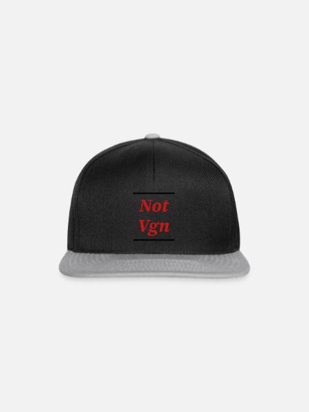 Männer T-Shirt - Snapback Cap - Schwarz/Grau