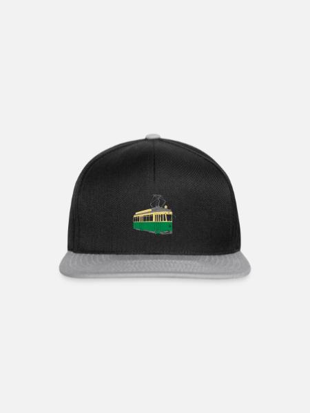Berner Straßenbahn - Snapback Cap - Schwarz/Grau