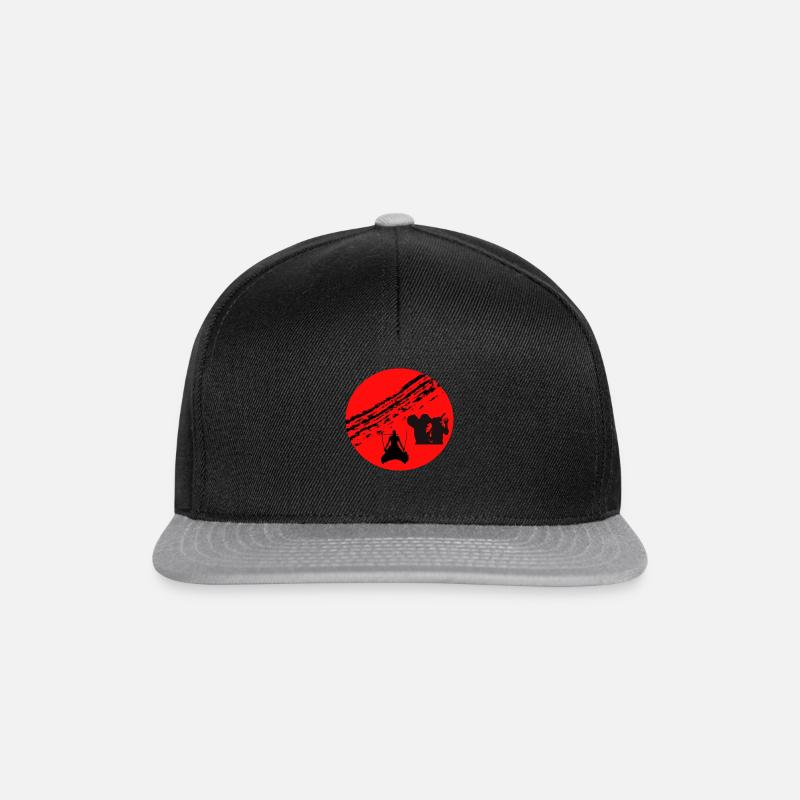 One Piece - Casquette snapback - noir/gris