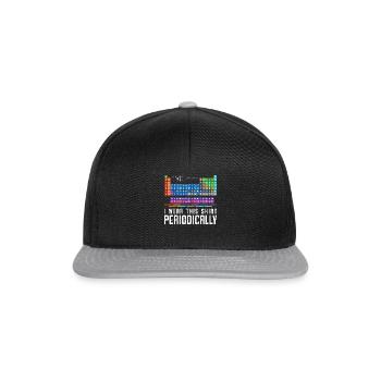 Chimie - Casquette snapback - noir/gris - Devant