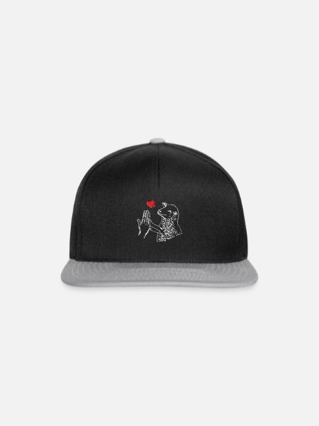 High Five Schaf - Snapback Cap - Schwarz/Grau