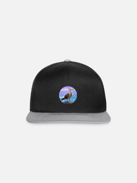 Moeve01 - Snapback Cap - Schwarz/Grau