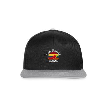 Easily Ditaracted by Chillies, Hot food Lover - Snapback Cap - black/grey - Front