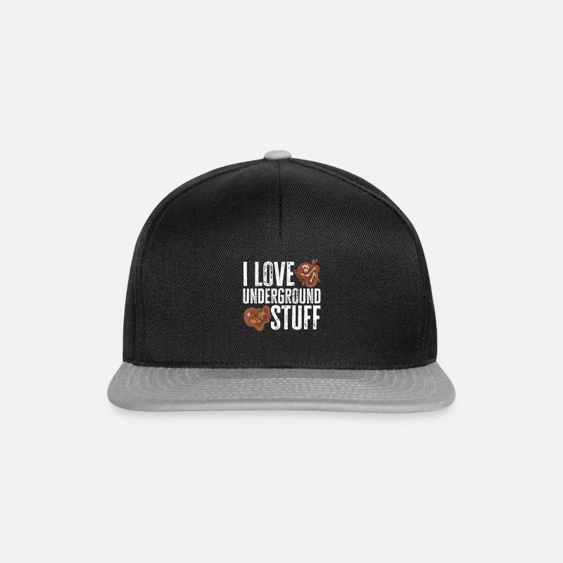 Archaeology Gift Archaeologist - Snapback Cap - black/grey