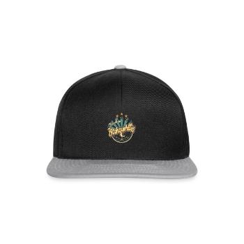 Made in Marguerittes - Casquette snapback - noir/gris - Devant