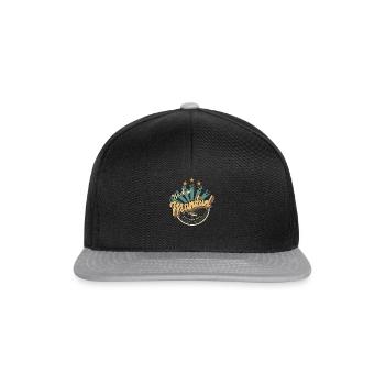 Made in Manduel - Casquette snapback - noir/gris - Devant