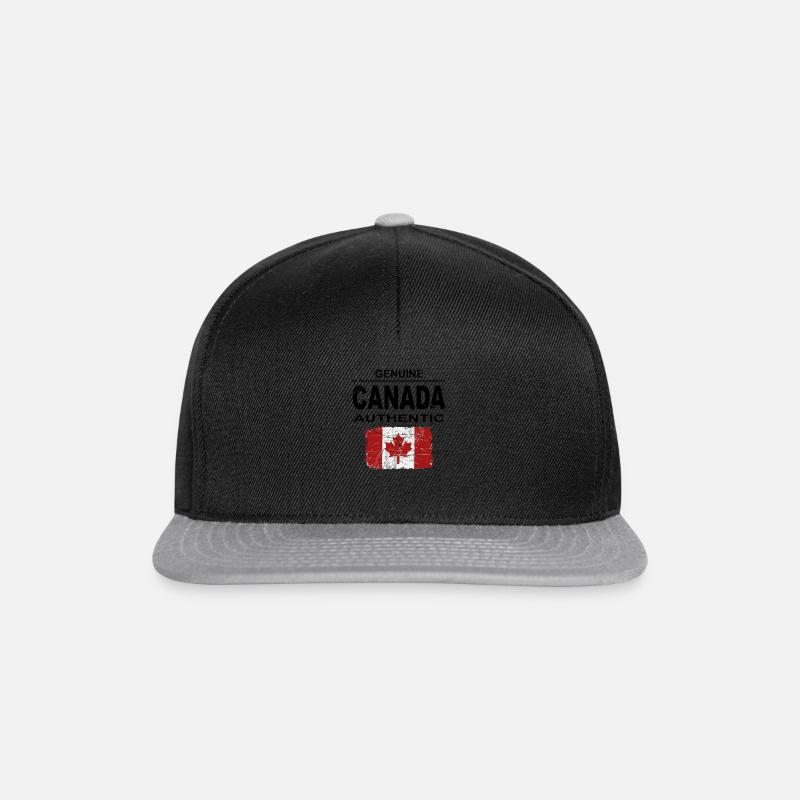 Kanada - Maple Leaf - Canada - Casquette snapback - noir/gris