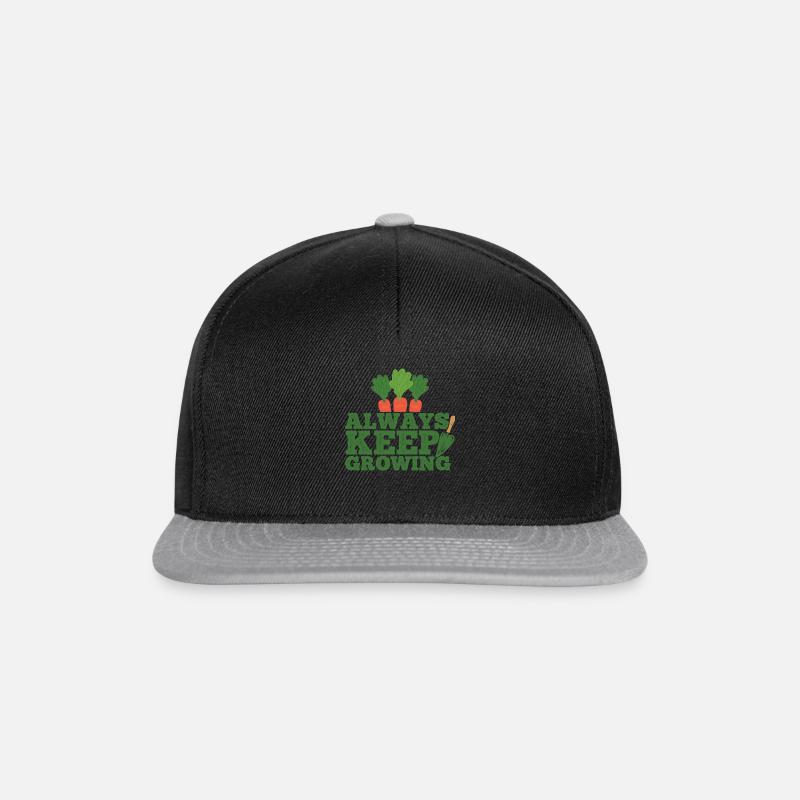 Landschaftsgärtner Hobbygärtner Gärtner - Snapback Cap - Schwarz/Grau