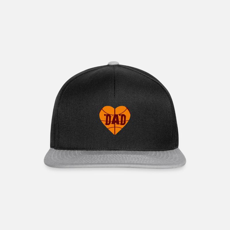 Basketball mum - Snapback Cap - Schwarz/Grau