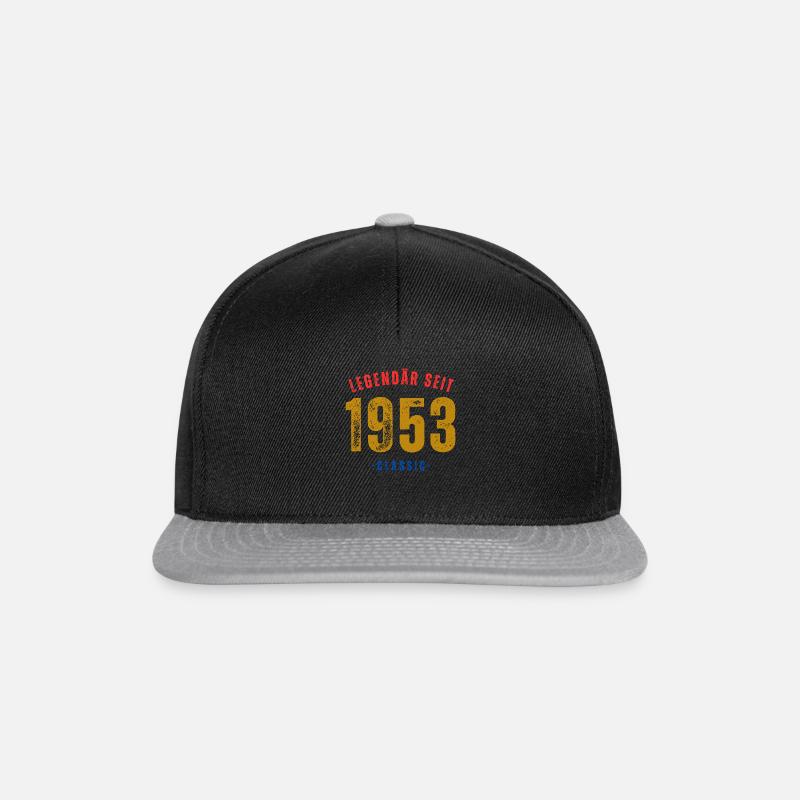 LEGENDE SEIT 1953 - Snapback Cap - Schwarz/Grau