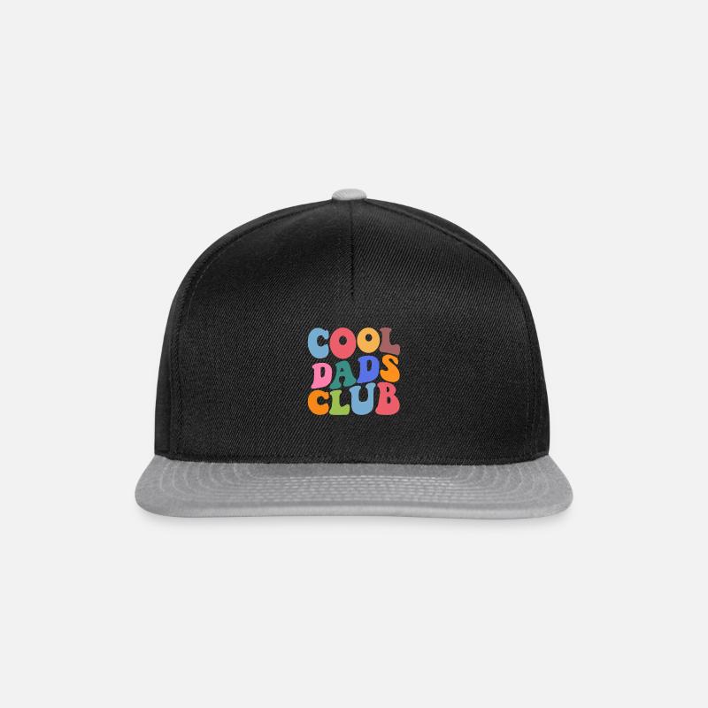 Cool Dads Club - Snapback Cap - Schwarz/Grau
