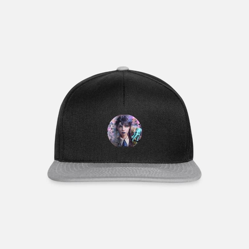 Mittwoch Todestag - Snapback Cap - Schwarz/Grau