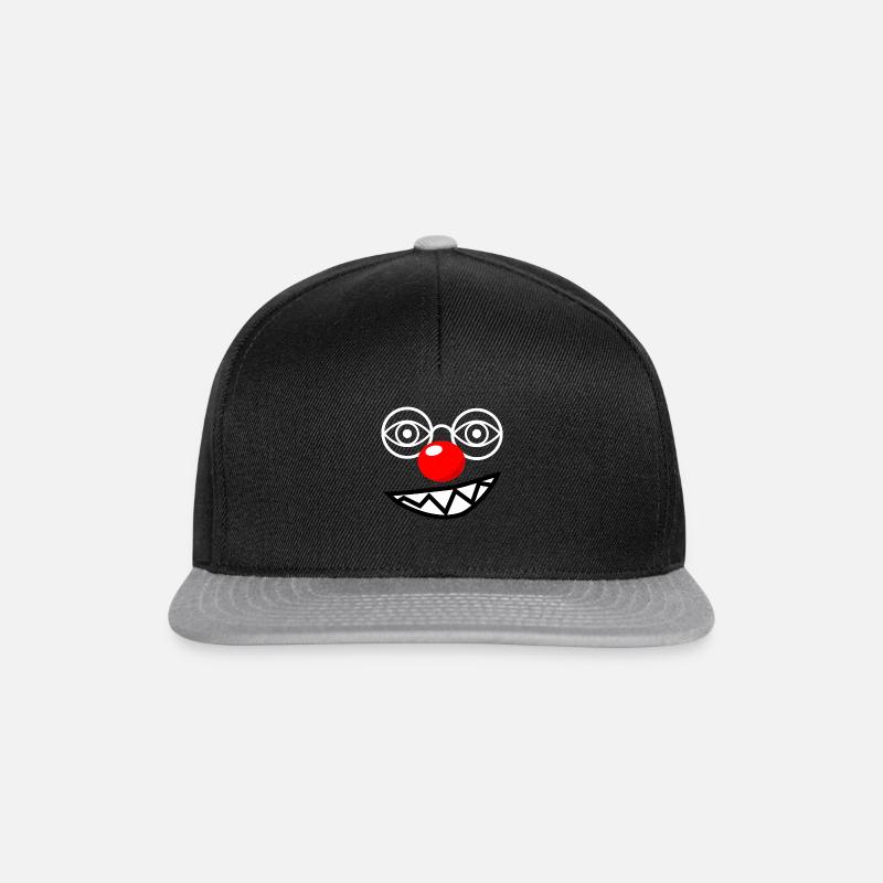 Clown - Snapback Cap - black/grey
