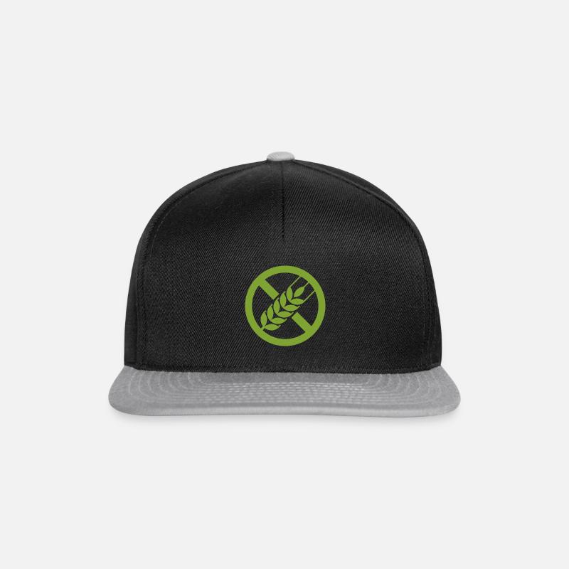 Gluten - Casquette snapback - noir/gris