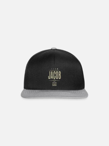 Team Jacob - Snapback Cap - Schwarz/Grau