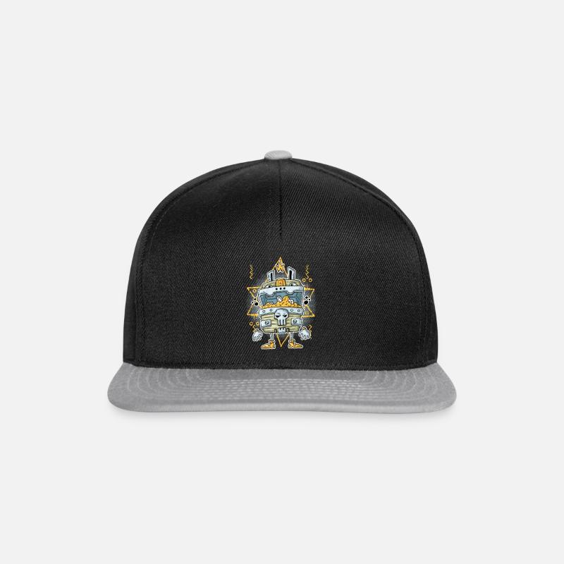 schatzkiste - Snapback Cap - Schwarz/Grau