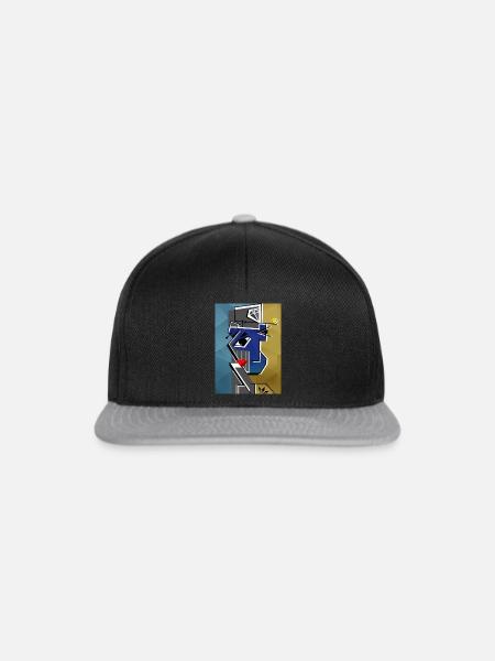 BBOY - Snapback Cap - Schwarz/Grau