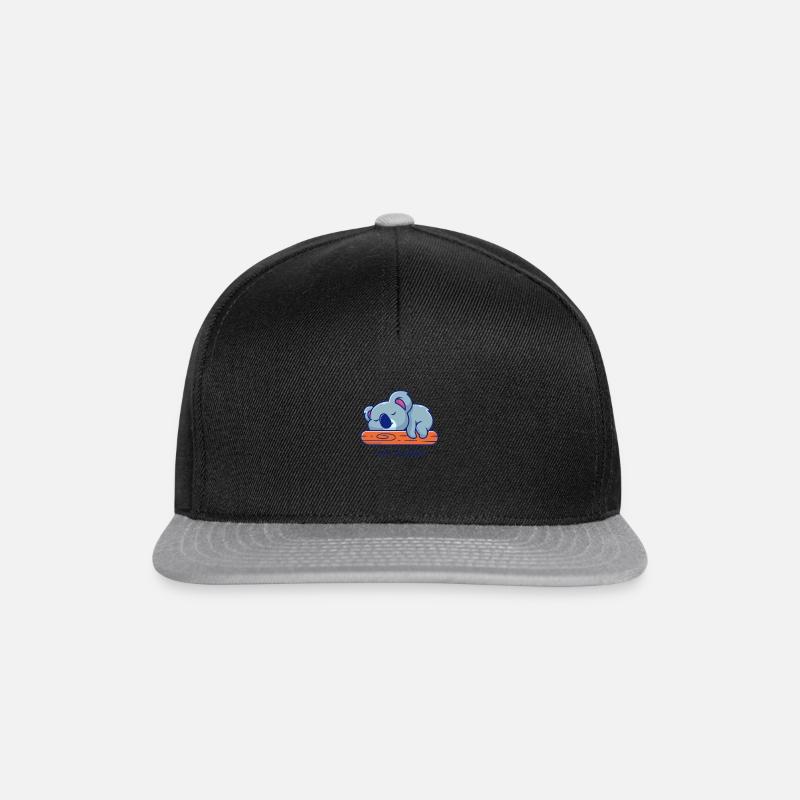 koala - Casquette snapback - noir/gris