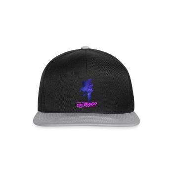 God Brando Outrun - Snapback Cap - black/grey - Front