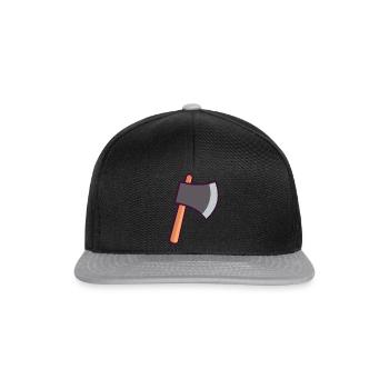 Axe - Snapback Cap - black/grey - Front
