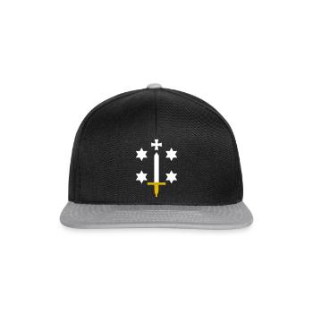 Haarlem - Snapback Cap - black/grey - Front