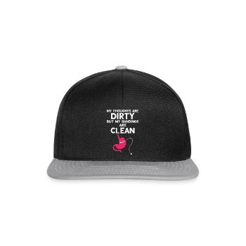 Gastric Surgery Design for Gastric Bypass Patient - Snapback Cap - black/grey - Front