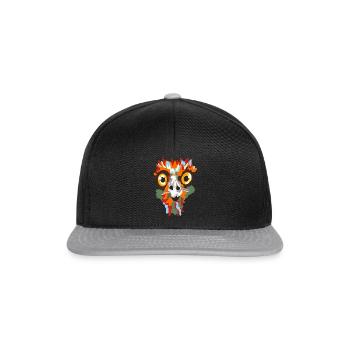 Emu Art Chemise Camouflage - Casquette snapback - noir/gris - Devant