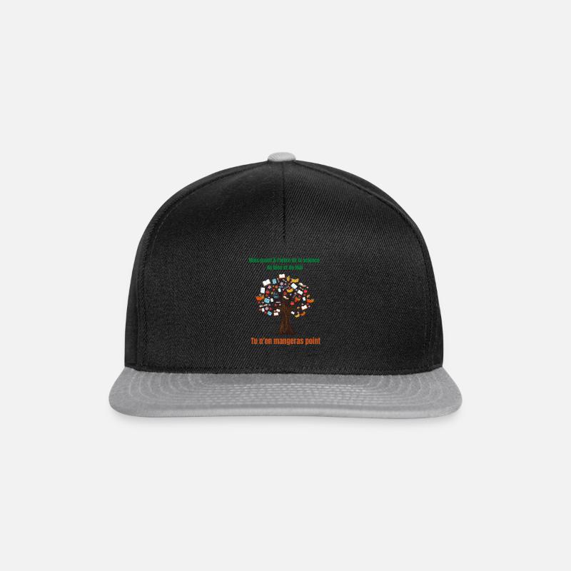 Mais quant à l'arbre de la science du bien et ! - Casquette snapback - noir/gris